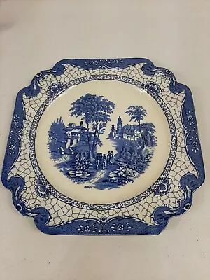 Buy LANDSCAPE BY ADAMS CHINA ENGLAND Blue Plate • 23.62£