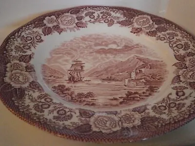 Buy Wedgwood Ltd Loch Oich Dinner Plate 1960/70s Vintage Tableware • 3£