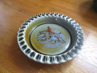 Buy Vintage Wade Co. Armagh Pottery Horse & Hounds Scene Jewellry Rings / Pin Dish • 4.99£