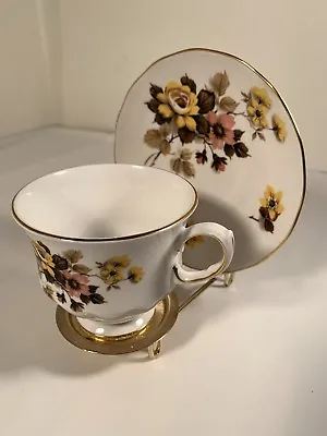 Buy Queen Anne Tea Cup And Saucer Bone China Made In England • 12.46£