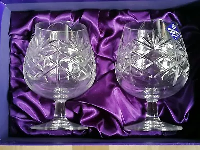 Buy Edinburgh Crystal Brandy Glasses • 15£