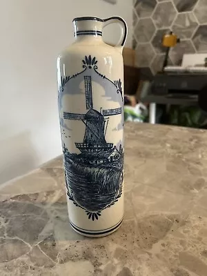 Buy Delft Blue And White Pottery Jug • 15£