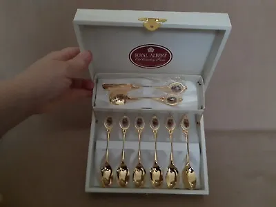 Buy Royal Albert Old Country Roses Tea Spoons, Butter Knife And Jam Spoon NEW • 69.99£
