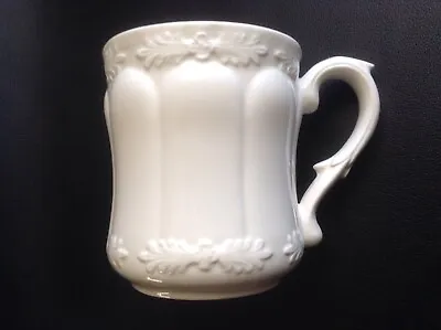 Buy Leedsware Classical Creamware England Delicate Ornate Mug • 7.70£