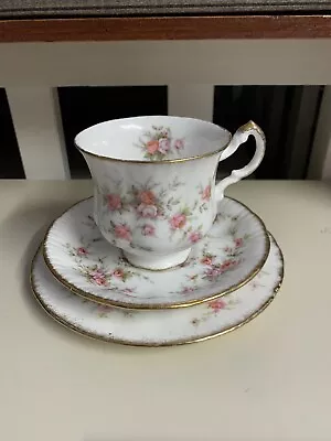 Buy Paragon Victoriana Rose Tea Cup, Saucer And Side Plate • 12£
