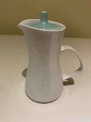 Buy Poole Twintone Pottery Turquoise And Dove Grey Jug 1 Pint Capacity • 5£