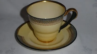 Buy Carlton Ware Coffee Cup & Saucer. Parisienne Shape • 21£