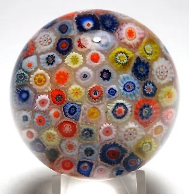 Buy Medium Colorful Strathearn Close Packed Millefiori Paperweight • 111.25£