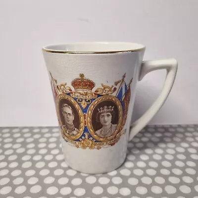 Buy Beresford Bros Longton Clarence Ware King George VI Coronation Commemorative Mug • 7.31£