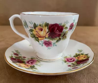 Buy Duchess Bone China England Tea Cup & Saucer Porcelain Old Country Roses Vintage • 27.33£