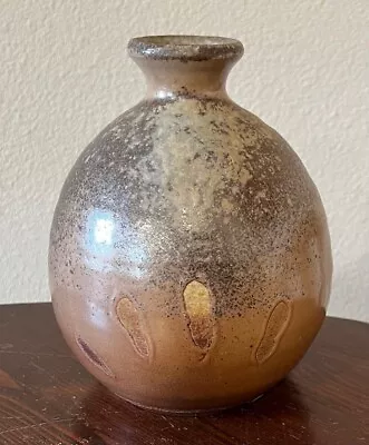 Buy Anagama Wood Fired Vase Pot Scott Rutherford Rottenstone Pottery Arroyo Seco NM • 95.89£