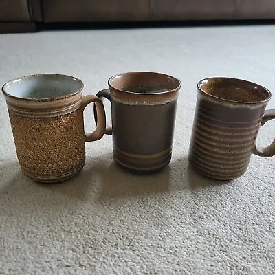 Buy Vintage Dunoon Ceramics Stoneware Mug. Brown Speckled Striped Stoneware. 10 Floz • 29.99£