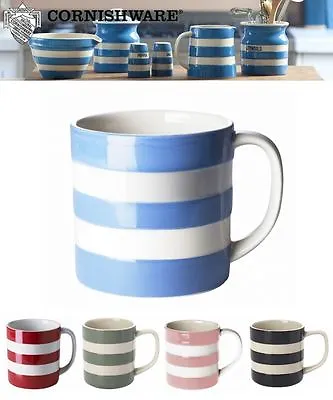 Buy Cornishware Blue & White Stripe Sets Of Coffee Cups Mugs, 4oz, 6oz, 10oz Or 15oz • 56.99£