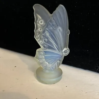 Buy Vintage Sabino France Opalescent Art Glass Closed Wing Butterfly 2.5 • 121£