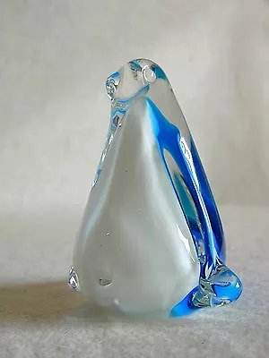 Buy Penguin Glass / Glass Penguin __paperweight / Murano • 24.98£