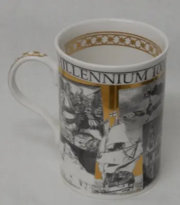 Buy New Millennium 2000 Pattern Crown Trent Bone China Mugs Coffee Tea Latte Mugs • 4.99£