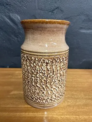 Buy Denby Bracken Vase Handcrafted Textured Sgraffito Stoneware England SF1 • 22.99£