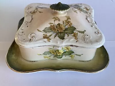 Buy Vintage Grimwades (Royal Winton) Butter Dish - Primrose Decor • 7.50£