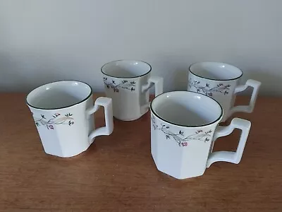 Buy 4 X Johnson Brothers Eternal Beau Tea Coffee Mugs - VGC • 10.99£