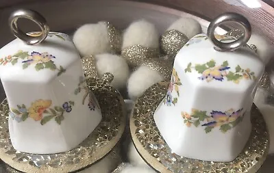 Buy Aynsley Cottage Garden Two Miniature Bells Preloved 🦋 • 6.50£