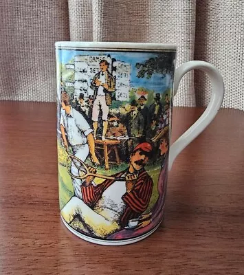 Buy Dunoon Scotland Stoneware History Of Tennis Tall Tea Coffee Mug Cup  • 12.95£