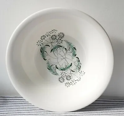 Buy Vintage Serving Bowl Poole Pottery Dish Leaves & Seedheads 11in Botanical Floral • 19.99£