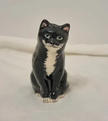 Buy Babbacombe Pottery Black Cat Figurine Thread Dispencer Lownds Pateman • 13£
