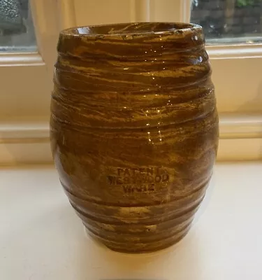 Buy Antique Small Salt/Slip Glaze Stoneware Barrel. • 15£