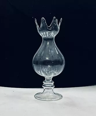 Buy Vintage Sea Of Sweden Tulip Vase Hand Made By Rune Strand Crystal Clear Glass • 24.57£