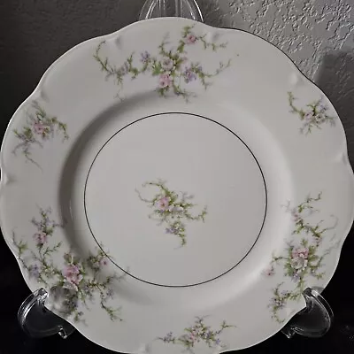 Buy Vintage Theodore Haviland New York Rosalinde 10.5  Dinner Plate Made In America • 42.69£