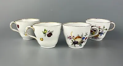 Buy A Set Of Four Meissen Marcolini Period C.1800 Bifurcated-handle Coffee Cups. • 395£