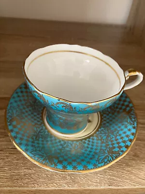 Buy Aynsley Bone China Vintage Cabinet Tea Cup And Saucer • 42£