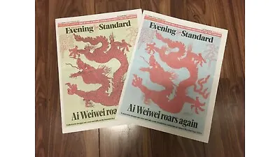 Buy Evening Standard Collector’s Editions Fri 9 Feb, 2 Exclusive Covers By Ai Weiwei • 7.50£