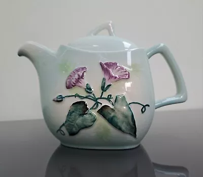 Buy Vintage 1950s Carlton Ware Australian Design Convolvulus Teapot In Mint & Purple • 17.95£