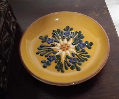Buy Vintage Anton Lang Pottery Ettal Germany Floral Pin Dish • 18.90£