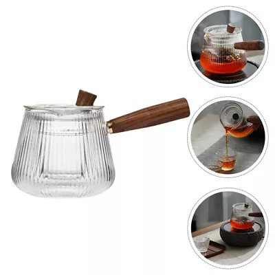 Buy Glass Flower Teapot Chinese Teapot Strainer Tea Kettle Infuser • 22.48£