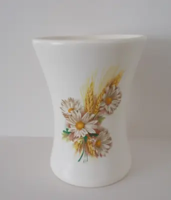 Buy Purbeck Ceramics Swanage Flower Bud Vase Harvest Daisy And Wheat Pattern • 4£