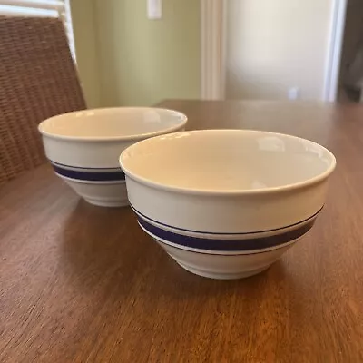 Buy Alco Industries Blue And White Soup Cereal Bowl 6” / Set Of 2 • 18.97£