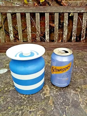 Buy Tg Green Cornish Ware Medium  Storage Jar. Green Shield. Vintage Kitchenalia • 22.99£