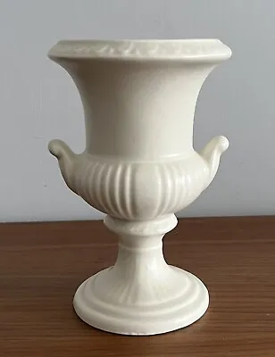Buy Vintage Dartmouth Pottery Mantel Vase Creamy White Urn Planter Retro 17.5cm • 14.99£