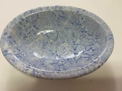 Buy Laura Ashley Chintzware Soap Dish Blue And White 1989 • 20£