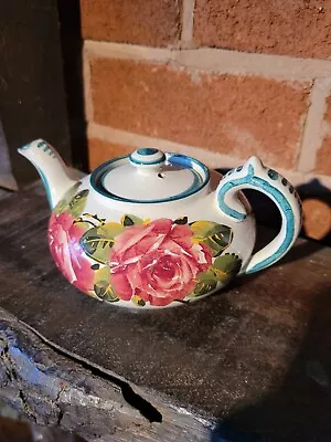 Buy Beautiful Antique Wemyss Cabbage Rose Teapot Very Nice Condition • 395£