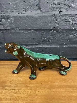 Buy Vintage Canadian Blue Mountain Panther Figurine SF1 • 32.99£