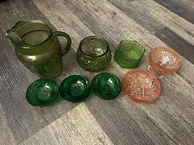 Buy Vintage Glassware Collectibles Some Depression Glass. Old Glass Make An Offer • 50.27£