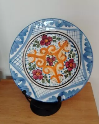 Buy Vintage Spanish Hand Painted Decorative Plate • 10.99£