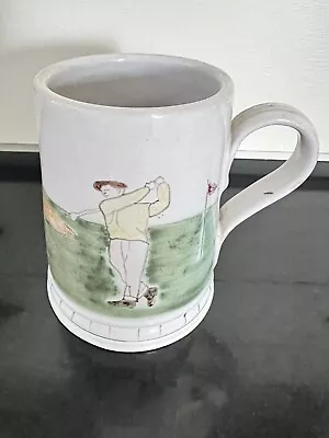 Buy Buchan Portobello Pottery Stoneware, Golf Golfer Large Mug Jug  Scottish Must Se • 14.99£