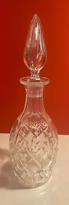 Buy Webb Corbett Crystal Georgian Glass Decanter With Stopper, Signed • 19.94£