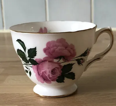 Buy Vintage Queen Anne Bone China Cup Rose Pattern RIDGWAY POTTERIES Good Condition • 3.50£