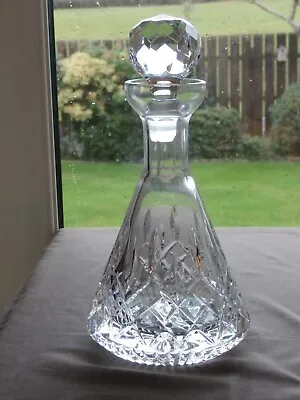 Buy Irish Tyrone Crystal  ROSSES   Conical Decanter • 19.99£