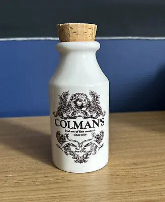 Buy Colman’s The Mustard Shop Lord Nelson Pottery Pot Bottle Vase 6oz/170G • 10.99£